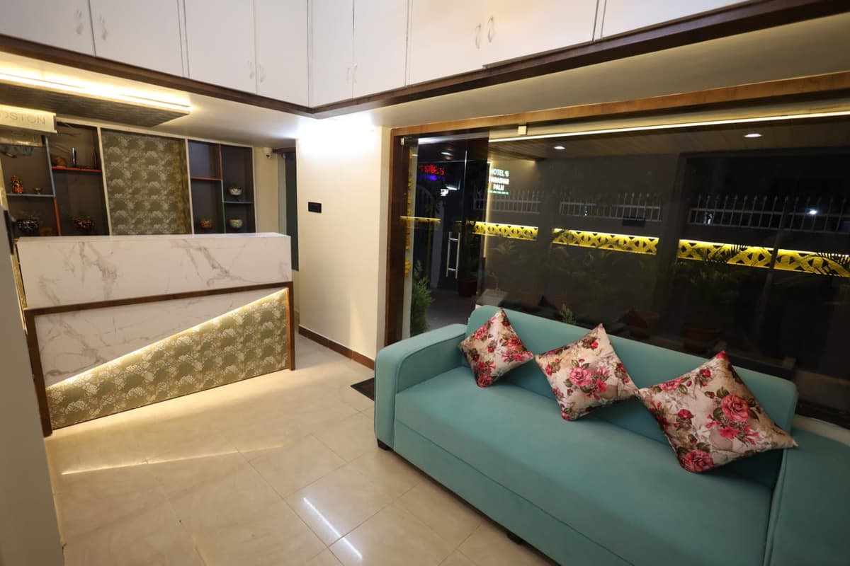 Hotel lobby